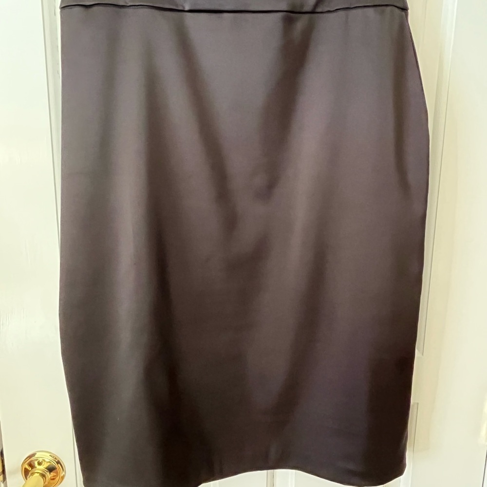 Black Tadashi Shoji A-line skirt